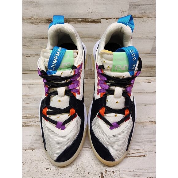 Nike Shoes Womens Size 8.5 Jordan Delta SP Basketball Multicolor Mesh - Picture 2 of 13